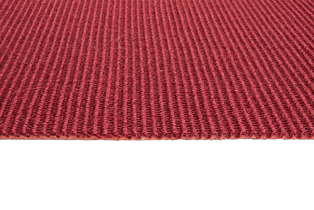 Sisal top Bouclé röd