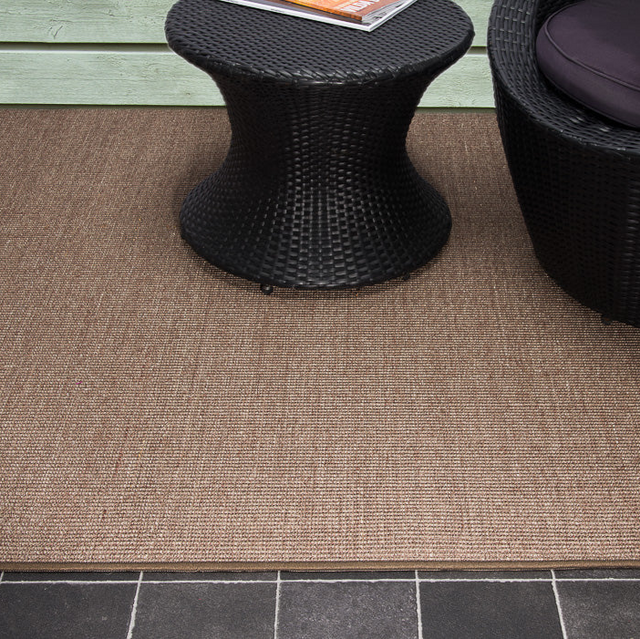 Sisal top Bouclé coffee