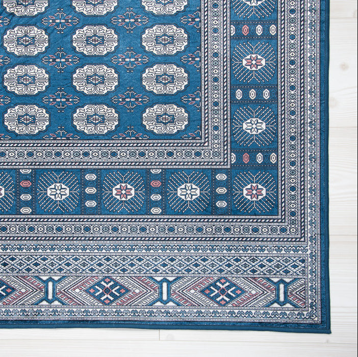 New Bokhara Silk Blue