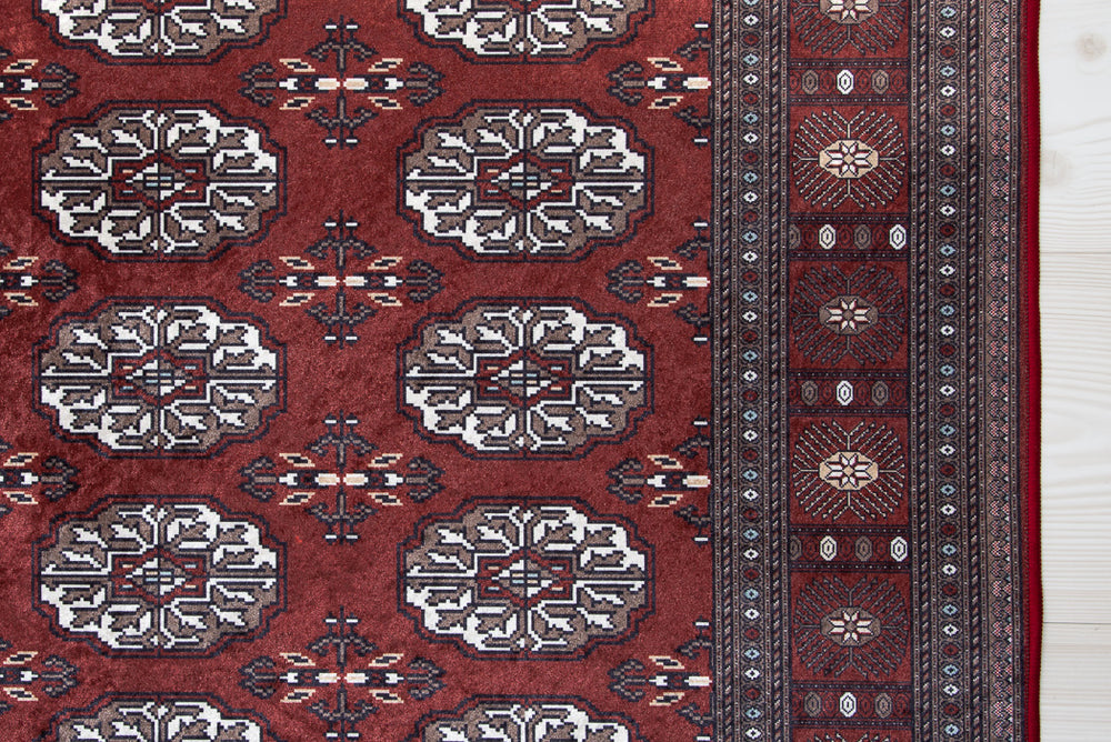 New Bokhara Silk Red